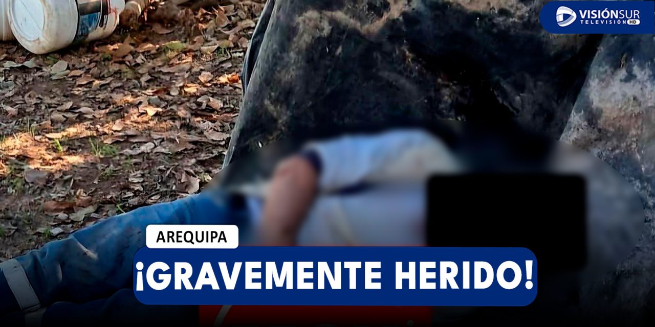 AREQUIPA: TRABAJADOR DE LA JUNTA DE USUARIOS DE MAJES TERMINA GRAVEMENTE HERIDO TRAS SER GOLPEADO EN LA CABEZA
