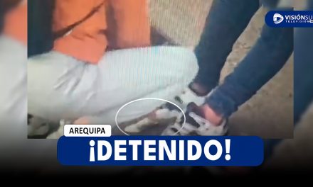 AREQUIPA: DETIENEN A CIUDADANO COLOMBIANO QUE SE DEDICABA A LA VENTA DE DROGAS EN EL CERCADO