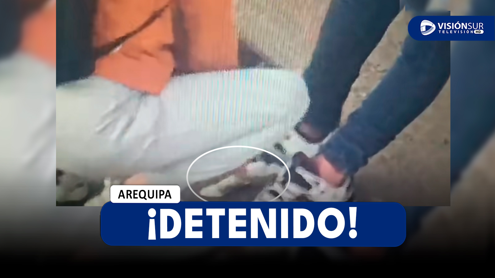 AREQUIPA: DETIENEN A CIUDADANO COLOMBIANO QUE SE DEDICABA A LA VENTA DE DROGAS EN EL CERCADO