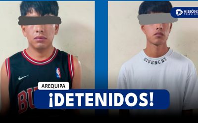 AREQUIPA: DETIENEN A DOS PRESUNTOS DELINCUENTES QUE SE DEDICABAN AL “PEPEO” CUANDO VENDÍAN SU BOTÍN EN EL CERCADO