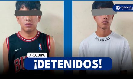 AREQUIPA: DETIENEN A DOS PRESUNTOS DELINCUENTES QUE SE DEDICABAN AL “PEPEO” CUANDO VENDÍAN SU BOTÍN EN EL CERCADO