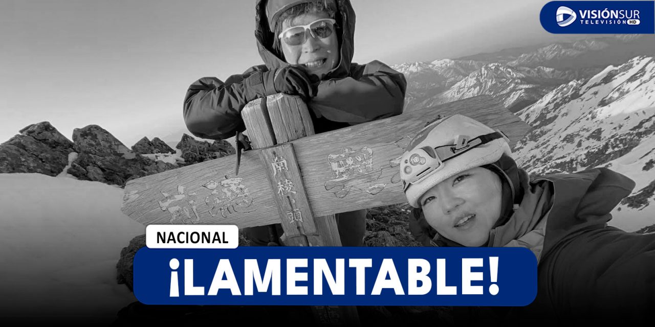 NACIONAL: FALLECE ALPINISTA JAPONESA QUE SE ENCONTRABA EN EL NEVADO HUASCARÁN POR UN CUADRO GRAVE DE HIPOTERMIA
