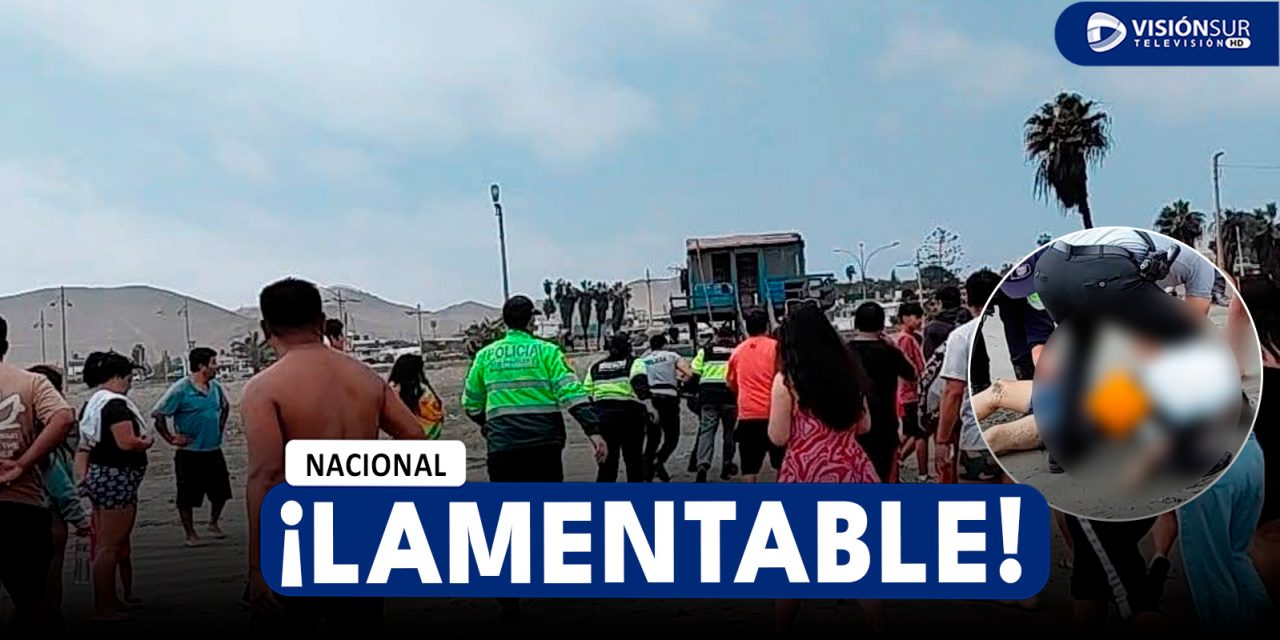 NACIONAL: TÍA Y SOBRINA PIERDEN LA VIDA EN LA PLAYA SANTA ROSA EN LA CIUDAD DE LIMA