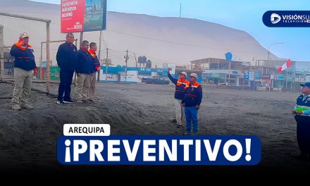 AREQUIPA: TOMAN MEDIDAS PREVENTIVAS PARA EVITAR CUALQUIER EVENTO EN LA PROVINCIA DE CAMANÁ