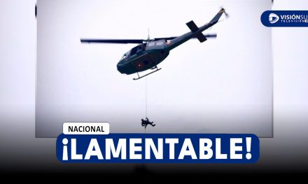 NACIONAL: FALLECE TENIENTE DEL EJERCITO PERUANO DURANTE EJERCICIO DE RÁPEL DESDE UN HELICÓPTERO EN LA LIBERTAD
