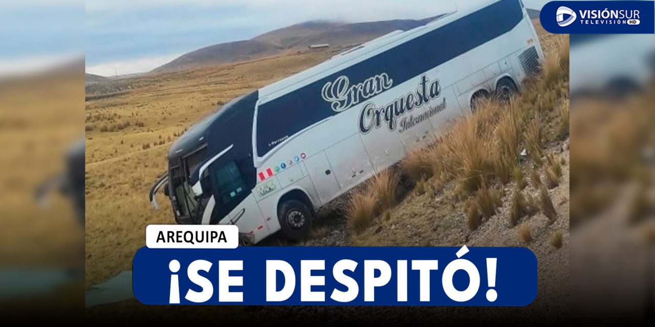 NACIONAL: BUS QUE TRANSPORTABA A LA GRAN ORQUESTA INTERNACIONAL SE DESPISTA EN LIMA