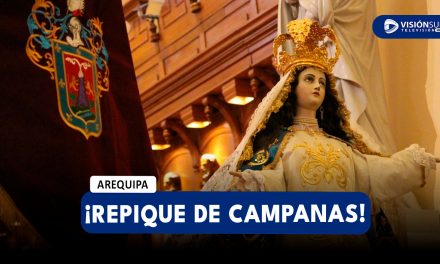 AREQUIPA: INICIAN LAS FIESTAS DE AREQUIPA CON REPIQUE DE CAMPANAS Y FERVOR RELIGIOSO POR LOS 484 ANIVERSARIO DE LA CIUDAD BLANCA