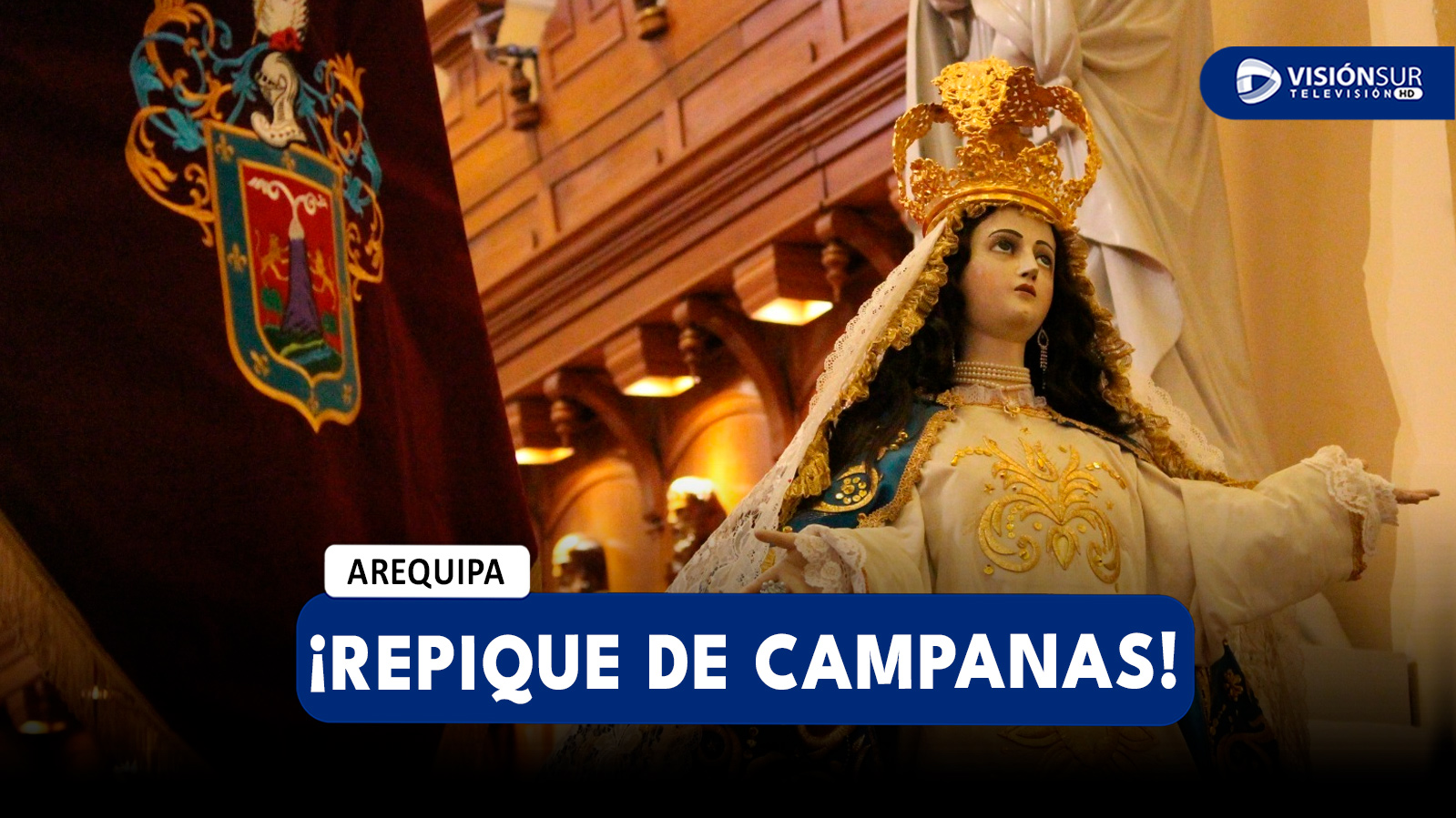 AREQUIPA: INICIAN LAS FIESTAS DE AREQUIPA CON REPIQUE DE CAMPANAS Y FERVOR RELIGIOSO POR LOS 484 ANIVERSARIO DE LA CIUDAD BLANCA