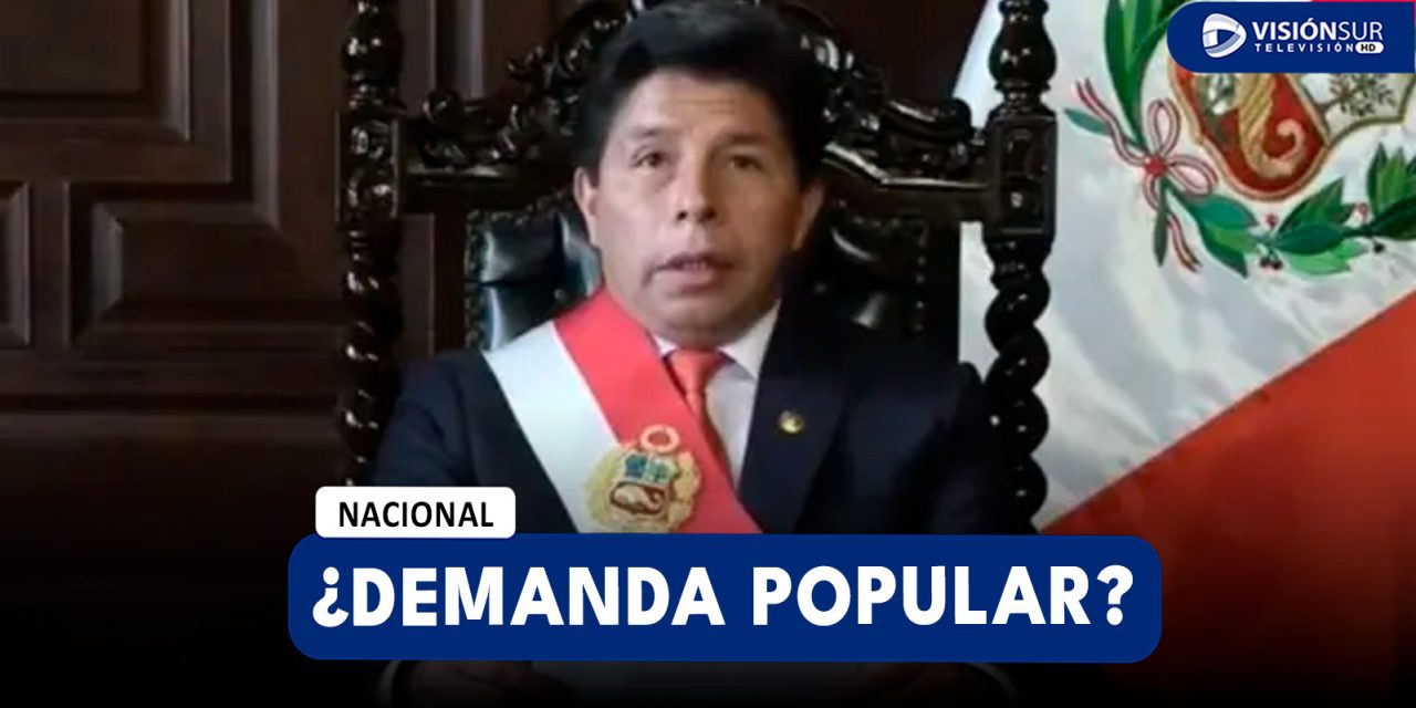 NACIONAL: ABOGADO DE PEDRO CASTILLO DICE QUE LOS PERUANOS PIDIERON A CASTILLO CERRAR EL CONGRESO