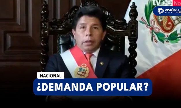 NACIONAL: ABOGADO DE PEDRO CASTILLO DICE QUE LOS PERUANOS PIDIERON A CASTILLO CERRAR EL CONGRESO