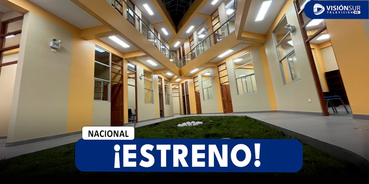 NACIONAL: CHAVIÑA ESTRENA MODERNO CENTRO CÍVICO: SERVICIOS MUNICIPALES DE PRIMER NIVEL EN AYACUCHO