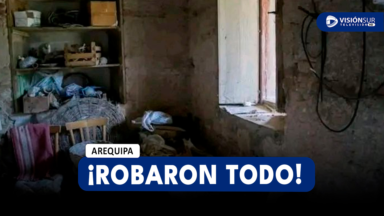 AREQUIPA: VECINO DE YURA DENUNCIA QUE LE ROBARON SU VIVIENDA CON TODAS SUS PERTENENCIAS Y S/1500 EN EFECTIVO