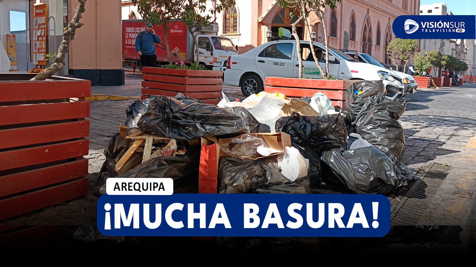 AREQUIPA: GRAN CANTIDAD DE BASURA EN DIFERENTES ZONAS DE AREQUIPA