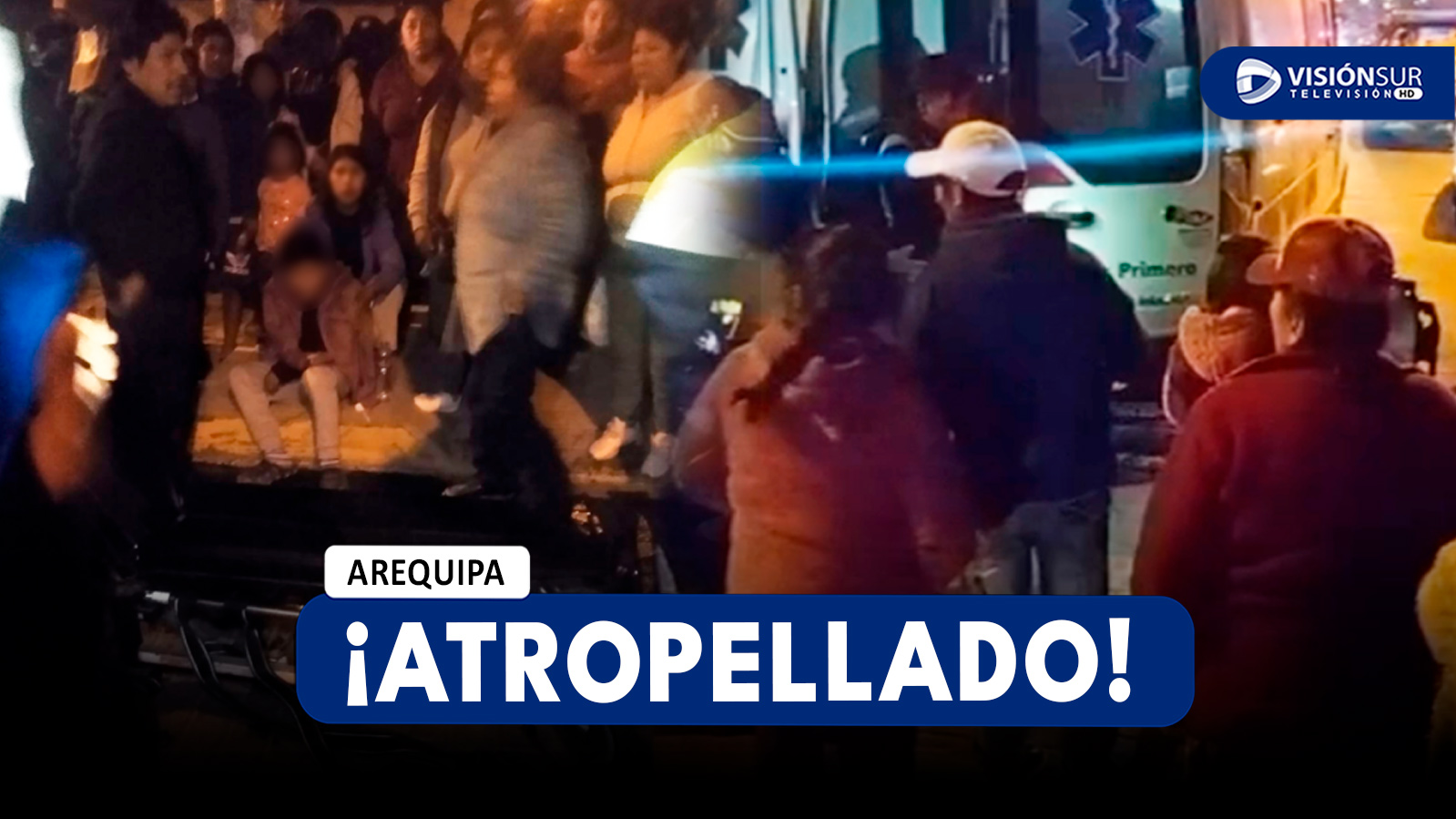 AREQUIPA: CONDUCTOR ATROPELLÓ A UN MENOR DE 11 AÑOS EN EL DISTRITO DE YURA Y SE DIO A LA FUGA