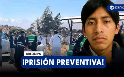 AREQUIPA: JUZGADO DE PAUCARPATA EVALUARÁ PRISIÓN PREVENTIVA EN CONTRA DE CONFESO ASESINO DE JOVEN ENCONTRADA EN CHIGUATA