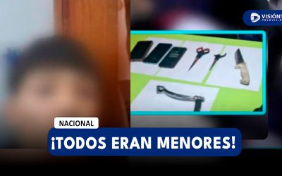 NACIONAL: DETIENEN A MENORES DE EDAD CUANDO INTENTABAN ROBAR A PASAJEROS DE UN BUS EN EL AGUSTINO