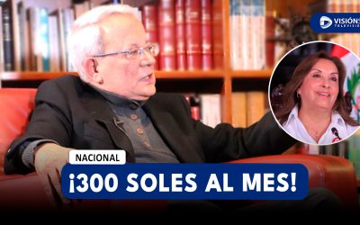 NACIONAL: HILDEBRANDT CRITICA SUELDO DE LA PRESIDENTA Y DICE “QUE VIVA CON 300 SOLES AL MES, A VER SI LE ALCANZA”