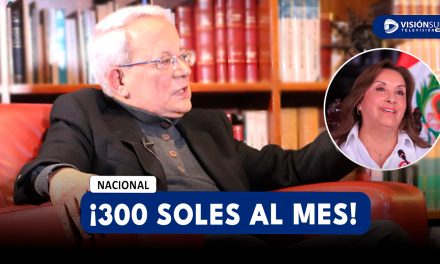 NACIONAL: HILDEBRANDT CRITICA SUELDO DE LA PRESIDENTA Y DICE “QUE VIVA CON 300 SOLES AL MES, A VER SI LE ALCANZA”