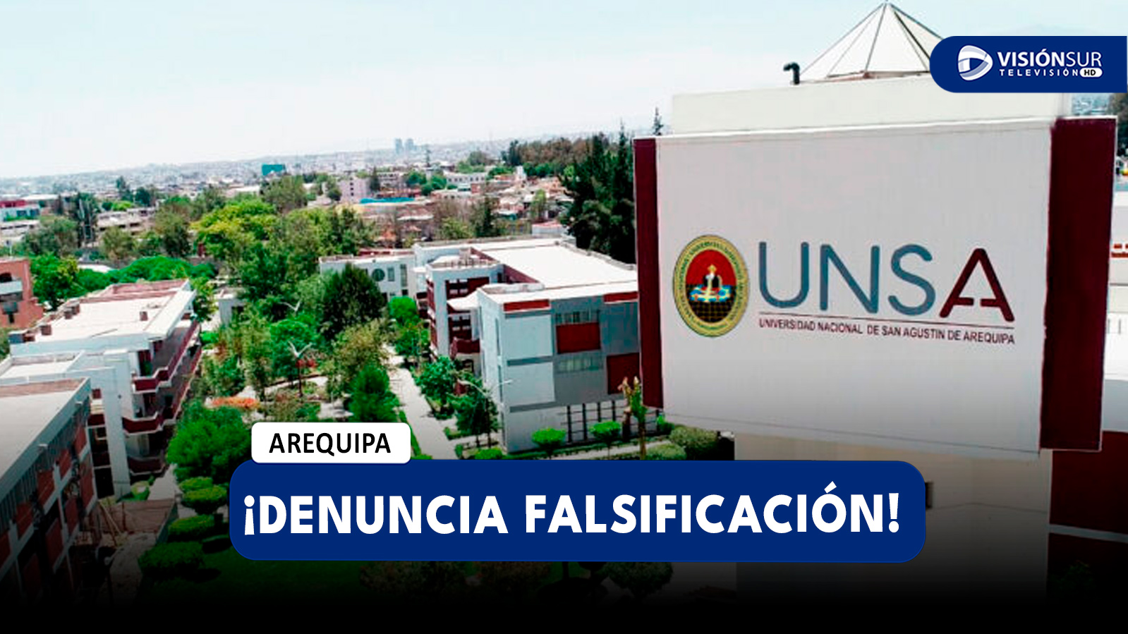 AREQUIPA: DENUNCIAN FALSIFICACIÓN EN ELECCIONES DE LA UNSA: ESTUDIANTE APARECE COMO CANDIDATO SIN SABERLO