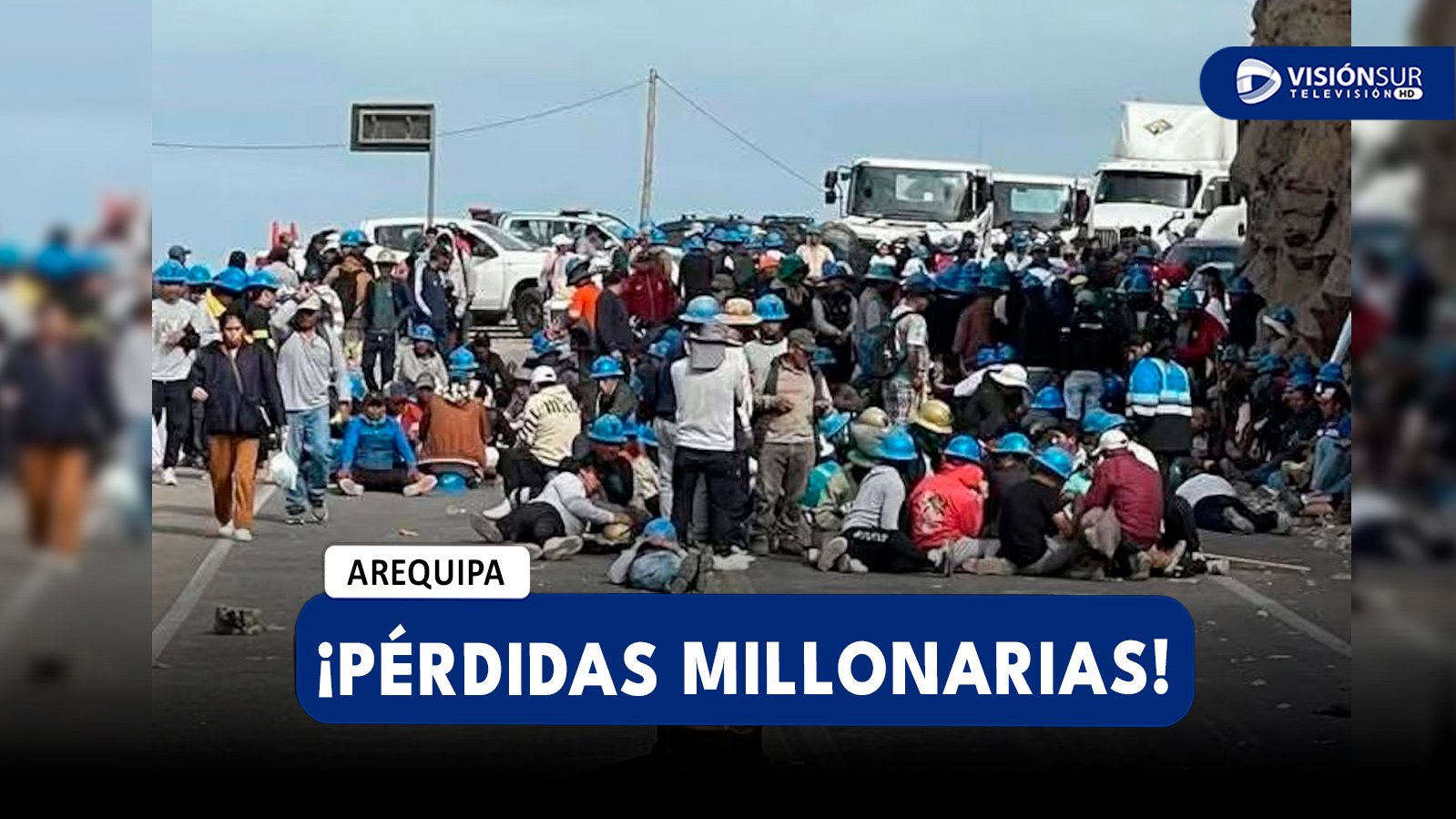 AREQUIPA: PROTESTAS Y BLOQUEOS ESTARÍAN GENERANDO PÉRDIDAS DE MÁS DE 20 MIL DÓLARES EN EL SECTOR AGRARIO