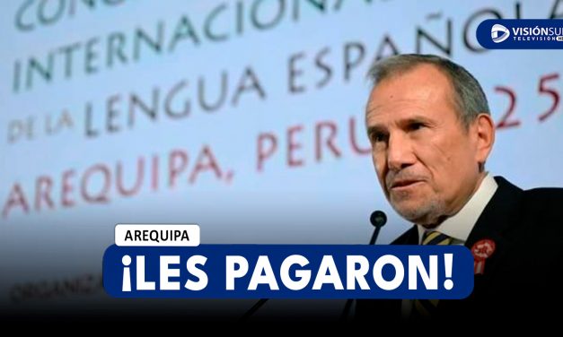 AREQUIPA: MINISTRO ASEGURA QUE PROTESTANTES FUERON PAGADOS HASTA CON S/120 POR DÍA PARA BLOQUEAR VÍAS
