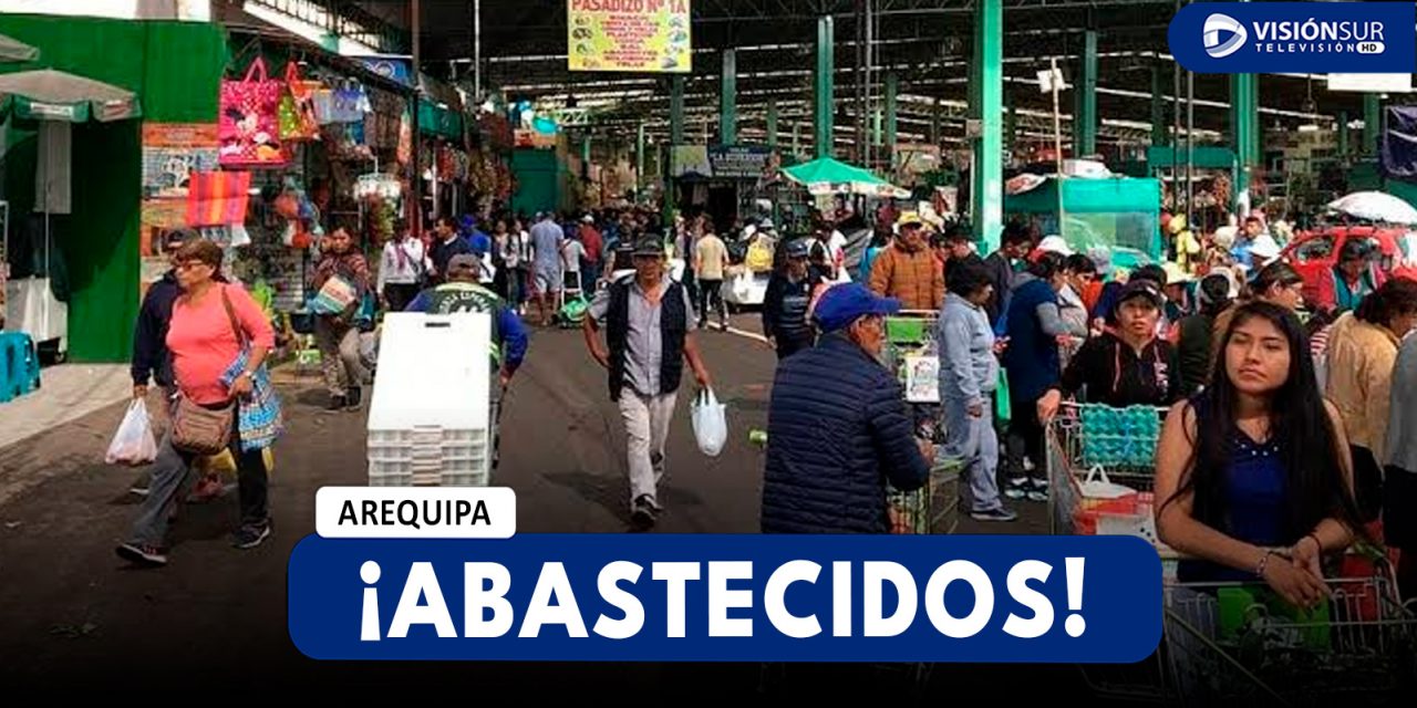 AREQUIPA: CAMIONES ABASTECEN A LAS PRINCIPALES PLATAFORMAS DE LA CIUDAD TRAS VARIOS DÍAS DE PARALIZACIÓN