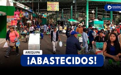 AREQUIPA: CAMIONES ABASTECEN A LAS PRINCIPALES PLATAFORMAS DE LA CIUDAD TRAS VARIOS DÍAS DE PARALIZACIÓN