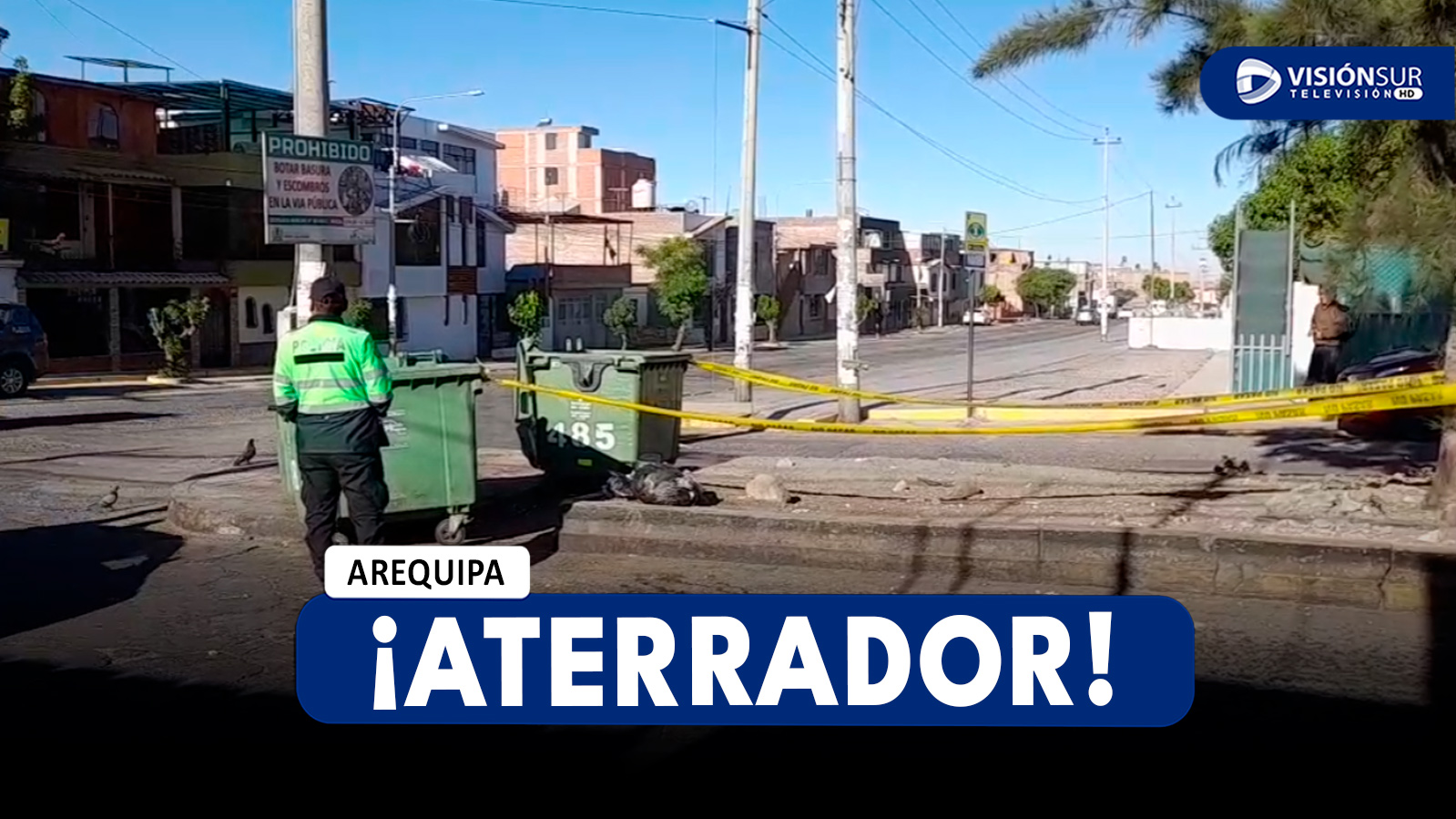 AREQUIPA: ENCUENTRAN FETO AL INTERIOR DE LA BASURA EN CERRO COLORADO