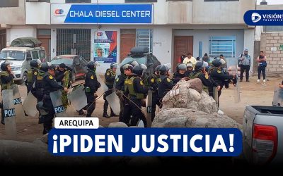 AREQUIPA: CONFIRMAN QUE FALLECIDO EN PROTESTAS EN CHALA HABRÍA SIDO POR UN PROYECTIL DE ARMA DE FUEGO