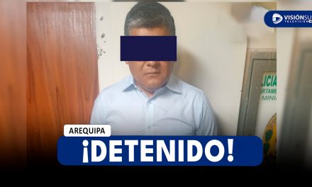 AREQUIPA: DETIENEN A VARÓN ACUSADO DE EXIGIR PAGOS MENSUALES A POLICÍAS PARA NO EXHIBIRLOS EN SUS PÁGINAS DE FACEBOOK