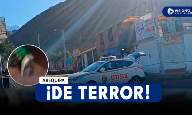 AREQUIPA: DUEÑOS DE TIENDA EN CERRO COLORADO DENUNCIAN HABER ENCONTRADO UNA GRANADA
