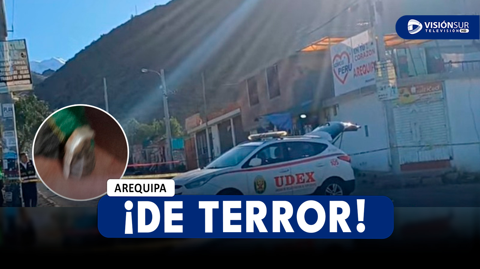 AREQUIPA: DUEÑOS DE TIENDA EN CERRO COLORADO DENUNCIAN HABER ENCONTRADO UNA GRANADA