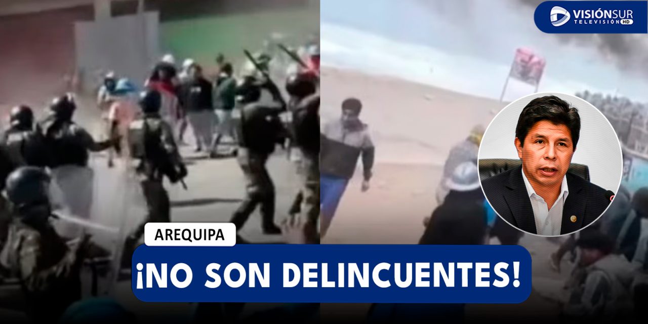 NACIONAL: CASTILLO ASEGURÓ QUE MINEROS NO SON DELINCUENTES SOLO BUSCAN TRABAJAR