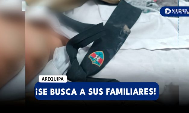 AREQUIPA: VARÓN VESTIDO CON EL UNIFORME DEL COLEGIO INDEPENDENCIA LLEGÓ INCONSCIENTE AL HOSPITAL HONORIO DELGADO
