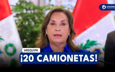 AREQUIPA: DINA BOLUARTE HABRÍA SOLICITADO HASTA 20 CAMIONETAS AL GOBERNADOR ROHEL SÁNCHEZ PARA SU SEGURIDAD EN LA CIUDAD BLANCA