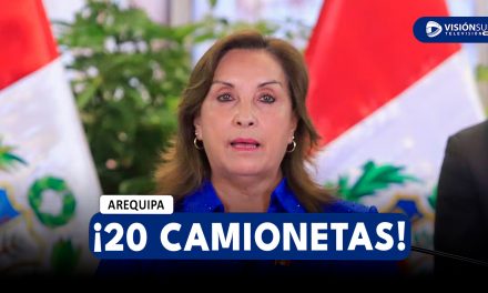 AREQUIPA: DINA BOLUARTE HABRÍA SOLICITADO HASTA 20 CAMIONETAS AL GOBERNADOR ROHEL SÁNCHEZ PARA SU SEGURIDAD EN LA CIUDAD BLANCA