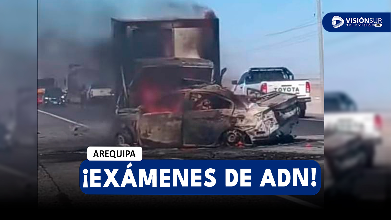 AREQUIPA: FISCALÍA ORDENA EXÁMENES DE ADN PARA IDENTIFICAR PERSONAS FALLECIDAS EN ACCIDENTE DE SANTA RITA DE SIGUAS