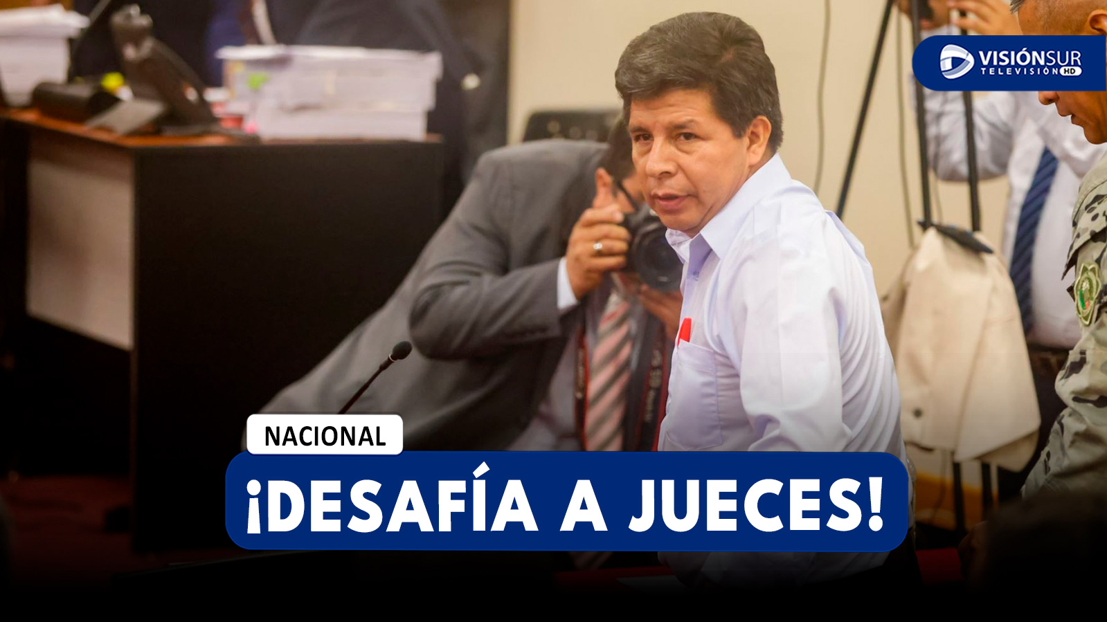 NACIONAL: PEDRO CASTILLO ASEGURA QUE LLEGARÁN A LA SESIÓN 50 Y NO PODRÁN PROBARLE NINGÚN DELITO