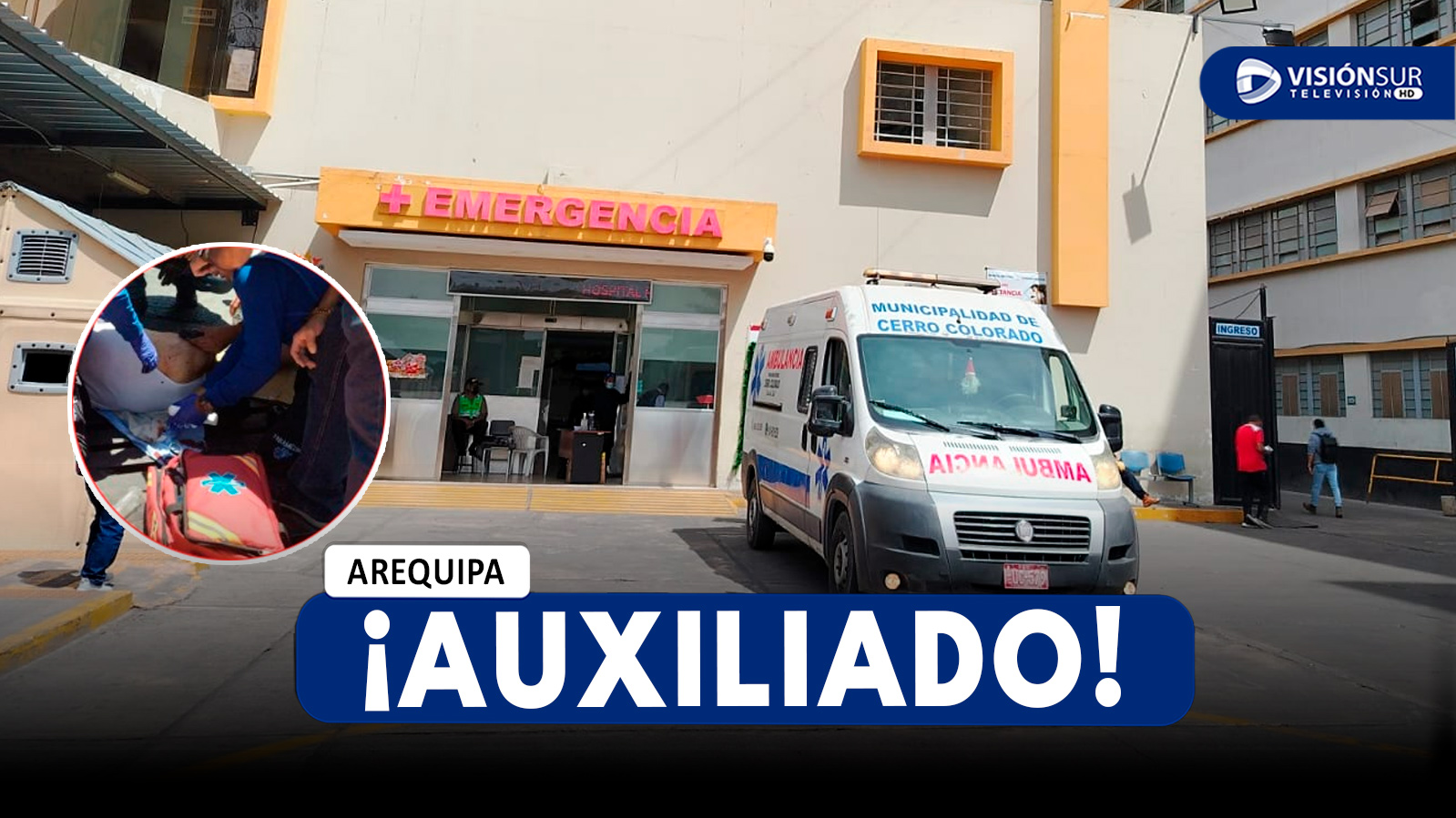 AREQUIPA: ADULTO MAYOR CAE DE COMBI MIENTRAS INTENTABA BAJAR DEBIDO A QUE CHOFER ACELERÓ