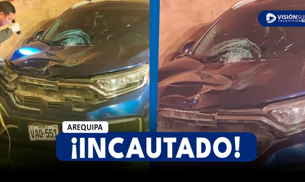 AREQUIPA: INCAUTAN VEHÍCULO QUE HABRÍA ATROPELLADO A INGENIERA EN LA AV. EJÉRCITO Y DEJÓ A UNA MENOR 8 AÑOS EN LA ORFANDAD