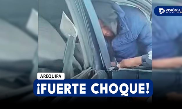 AREQUIPA: FUERTE CHOQUE SE REGISTRA EN LA QUEBRADA DEL TORO POR INTENSA NEBLINA EN LA PROVINCIA DE CAMANÁ
