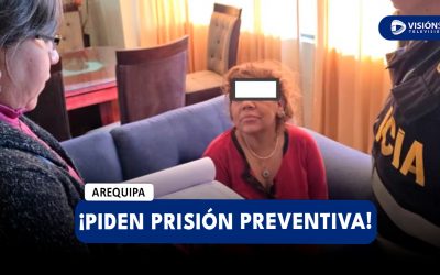 AREQUIPA: PIDEN 18 MESES DE PRISIÓN PREVENTIVA CONTRA ENFERMERA QUE HABRÍA ESTAFADO A PERSONAL DE SALUD