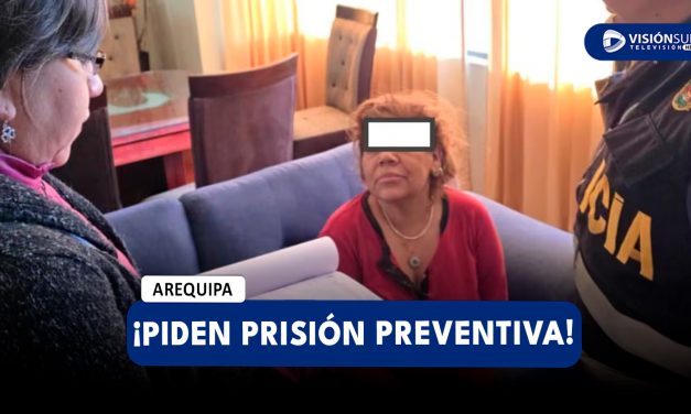 AREQUIPA: PIDEN 18 MESES DE PRISIÓN PREVENTIVA CONTRA ENFERMERA QUE HABRÍA ESTAFADO A PERSONAL DE SALUD