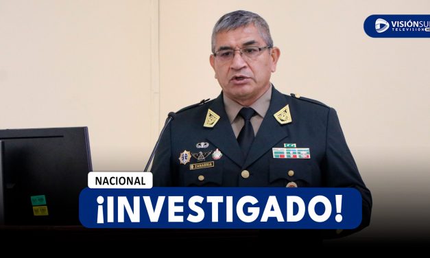 NACIONAL: SOLICITAN SUSPENSIÓN POR 18 MESES DEL COMANDANTE GENERAL DE LA PNP TRAS GRAVES ACUSACIONES