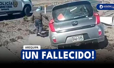 AREQUIPA: FUERTE ACCIDENTE EN LA VÍA AREQUIPA – PUNO DEJA A UNA PERSONA SIN VIDA Y OTRO GRAVEMENTE HERIDO