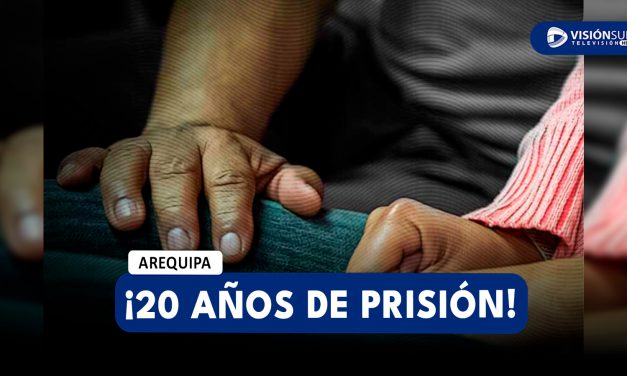 AREQUIPA: PODER JUDICIAL SENTENCIA A 20 AÑOS A VARÓN QUE REALIZABA TOCAMIENTOS INDEBIDOS A MENOR DE 5 AÑOS
