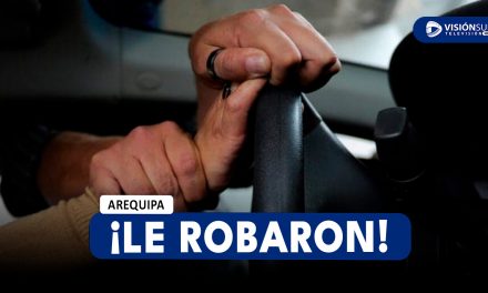 AREQUIPA: DELINCUENTE ROBA AUTO DE COMERCIANTE Y LO DEJA HERIDO EN EL DISTRITO DE MIRAFLORES