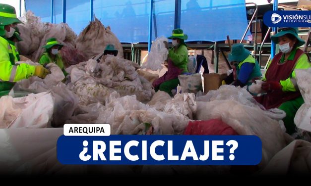AREQUIPA: CADA MINUTO SE USAN 6 MIL BOLSAS Y EL RECICLAJE SIGUE REZAGADO