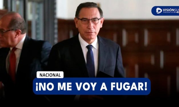 NACIONAL: VIZCARRA DESDE PRISIÓN: «NO ME VOY A FUGAR NI A TRAICIONAR A LOS PERUANOS»