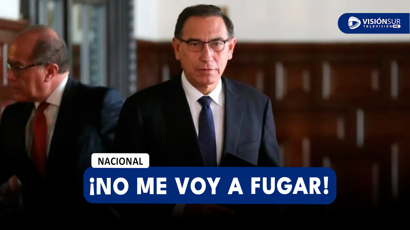 NACIONAL: VIZCARRA DESDE PRISIÓN: «NO ME VOY A FUGAR NI A TRAICIONAR A LOS PERUANOS»